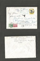 Italy - Xx. 1976 (24 Sept) Aversa - UK, London. Fkd + Taxed + GB P. Dues, Tied. Scarce Modern Combination. Fine. - Unclassified