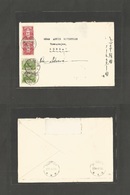 Japan. 1936 (14 June) Tokyo - Norway, Trondhojem. Multifkd Issues Env. Via Siberia (6 July) - Andere & Zonder Classificatie