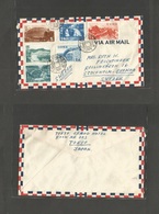 Japan. 1956 (30 May) Tokyo - Sweden, Stockholm, Bromma. Air Multifkd Env Mixed Comm Usages. VF. - Other & Unclassified