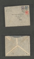 Libia. 1950 (Sept) Cyrenaica - India, Bombay. Air Multifkd Envelope. - Libië