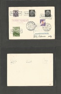 Liechtenstein. 1938 (31 Aug) Germany Lindau. Paquebot Fkd Env To Vaduz (15 Sept) Where Taxed 5c Postage Due Tied Arrival - Autres & Non Classés