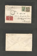 Lithuania. 1936 (1 May) Panevezys - USA, Bridgeport, PA. Multifkd Envelope. Lovely Little Correspondance. - Lituania