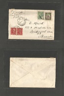 Lithuania. 1936 (1 May) Panevezys - USA, Bridgeport, PA. Multifkd Envelope. Lovely Little Correspondance. - Lithuania