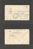 Malaysia. 1941 (5 May) FPO "502" Malaya Punjab. Registered FM To India, Feroge. Military  WWII Mail. Registered Cachets  - Maleisië (1964-...)