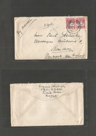 Malaysia. 1946. BMA Teluk Anson - Denmark, Randers. Air Multifkd Env. VF. - Maleisië (1964-...)