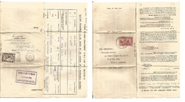 Malaysia. 1960 (16-28 Febr) SELANGOR KL - SONGEIBESI. Double Fkd Usage Municipal Communication. - Maleisië (1964-...)