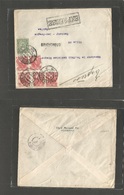 Netherlands. 1919 (2 Aug) Gravenhage - Czechoslovakia, Reztocky. Express Multifkd Env,, Mns + Cachet + "BRIEVENBUS" Stli - Other & Unclassified