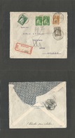 Portugal - Xx. 1930 (7 Aug) Porto, Bolsa - Switzerland, Luzern (11 Aug) Registered Multifkd Ceres Issues Envelope Includ - Other & Unclassified