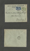 Portugal-Mozambique. 1924 (25 June) L. Marques - Germany, Hamburg (23 July) BNU Multifkd Envelope Ceres Issue. Fine. - Sonstige & Ohne Zuordnung