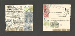 Romania. 1913 (14 Dec) Banesa - Craiova - Postal Package Receipt Multifkd Card (F+R) - Other & Unclassified