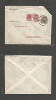 E-Provincias. 1928 (29 Junio) CEUTA - Alemania, Leipzig. Sobre Franqueo Multiple Emision Vaguer, Mat Fecha. Tarifa 40c. - Other & Unclassified