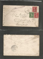 Usa - Xx. 1902 (Dec 21) Pender Nebraske - Germany, Oldenburg (19 Jan 03). Held For Portugal Internally Fkd Envelope + La - Sonstige & Ohne Zuordnung