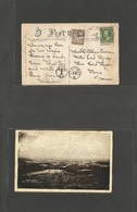 Usa - Xx. 1911 (18 Aug) Mountain Lake, MD - France, Paris. Fkd Ppc + Taxed + Arrival. French P. Due 10c Brown. Fine. - Autres & Non Classés
