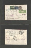 Usa - Xx. 1938 (1 Aug) Berkeley, CA - Norway, Arendal (23 Aug) Registered Airmail Multifkd Env. Transit NYC (14 Aug) On  - Sonstige & Ohne Zuordnung