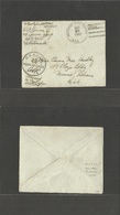 Usa - Xx. 1942 (28 Oct) AUSTRALIA. Apo 920 (Marelia, Australia) WWII Millitary Envelope Addressed To Muncie, Indiana, US - Andere & Zonder Classificatie