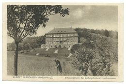 Bergzabern (Rheinpfalz) Erholungsheim Der Ludwigshafener Krankenkasse 1927 - Bad Bergzabern