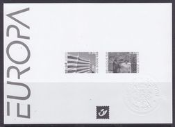 Europa Cept 2004 Belgium Black & White Sheetlet ** Mnh (36899E) - 2004