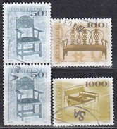 UNGARN 1994 - Sitzmöbel  4x  Used - Used Stamps