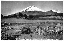 06635 "ECUADOR - EL COTOPAXI M. 6010 VULCANO - 55 KM S. DE QUITO S. AMX - " ANIMATA, MUCCHE. CART  SPED 1966 - Ecuador