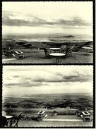 2 X La Terrasse Du Beaujolais  -  Au Fut D'Avenas  -  Comne De Chiroubles / Rhone  -  Carte Postales Ca. 1970    (7483) - Chiroubles