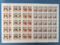 Russia 2002 Sheet History State Emperor Alexander Famous People Royals Horse Riding Stamps MNH Mi 1034-37 SC 6723-26 - Fogli Completi
