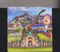 RO) 2017 TURKEY, CENTER OF TOURISM AND FUN ANKAPARK, ROBOT DINOSAUR, SOUVENIR MNH - Unused Stamps