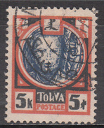 TANNU TUVA     SCOTT NO. 19    USED   YEAR  1927 - Toeva