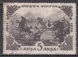 TANNU TUVA     SCOTT NO. 92   USED    YEAR  1936 - Toeva