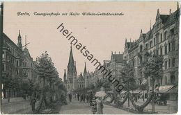 Berlin - Tauentzienstrasse Mit Kaiser Wilhelm-Gedächtniskirche - Schoeneberg