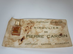 Singulier - Pierre Cardin - Miniaturen Herrendüfte (ohne Verpackung)