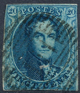 Stamp Belgium 1849-54 King Leopold I 20c Imperf Used Lot 40 - 1849-1850 Medaillen (3/5)