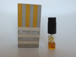 Ricci-Club - Nina Ricci - Eau De Toilette - 4 ML - Miniaturen Flesjes Heer (met Doos)