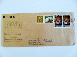 Cover From New Zealand 1967 Christmas Noel Auckland - Storia Postale