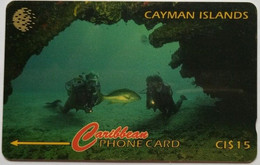 Cayman Islands 64CCIA Diving CI$15 - Isole Caiman
