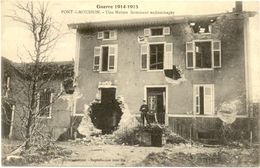 54/CPA - Pont à Mousson - Une Maison Fortement Endommagée (Guerre 1914 - 1915) - Pont A Mousson