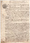 Delcampe - VP10.941 - Acte De 1847 - Entre Mrs PAIRAULT  & BRACOUMIER De MOUGON Vente D'une Maison Située à LEZAY - Manuscrits