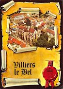 CPSM  95 VILLIERS LE BEL VUE GENERALE AERIENNE L EGLISE    Grand Format 15 X 10,5 - Villiers Le Bel