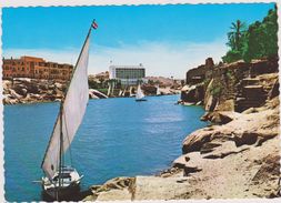 AFRIQUE,AFRICA,AFRIKA,égypte,EGYPT,ASSOUAN,ASWAN,SYENE ,ASSWAN,VOILIER,HOTEL - Assouan