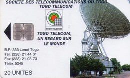 TOGO. TOG-17. Earth Station 20 (Schlumberger Logo). 20U. (001). - Togo