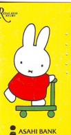 Télécarte Japon NIJNTJE * MIFFY * DICK BRUNA (153) RABBIT * LAPIN * KANINCHEN * KONIJN*  PHONECARD JAPAN * TELEFONKARTE - BD