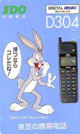 Télécarte Japon * CARTOON * BUGS BUNNY (181) MEIJI * RABBIT * LAPIN * KANINCHEN * KONIJN PHONECARD JAPAN * TELEFONKARTE - BD