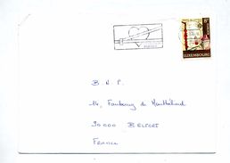 Lettre Flamme Luxembourg Securite Routiere - Franking Machines (EMA)