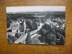 En Avion Au-dessus De Courtalain , Le Château Et Vue Générale - Courtalain