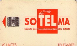 MALI. MAL-O-13b. Orange Logo (With Moreno Logo). 20U. 1994-05. (003) - Malí