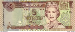 FIJI 5 DOLLARS ND (2002) P-105 UNC  [FJ516a] - Fidji