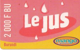 BURUNDI. BI-MAN-REF-0007. Le Jus (pink). 2000 FBU. (001) - Burundi