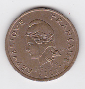 Polynésie Française / Tahiti - Pièce De 100 F CFP - 2002 - SUP - Polinesia Francese