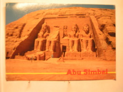 Abu Simbel - The Front Of The "Large Temple" Of Ramses II - Tempels Van Aboe Simbel