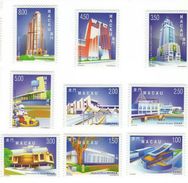 Macau / Architecture / Buildings - Unused Stamps