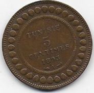 TUNISIE - 5 Centimes  1893 A - Tunisia